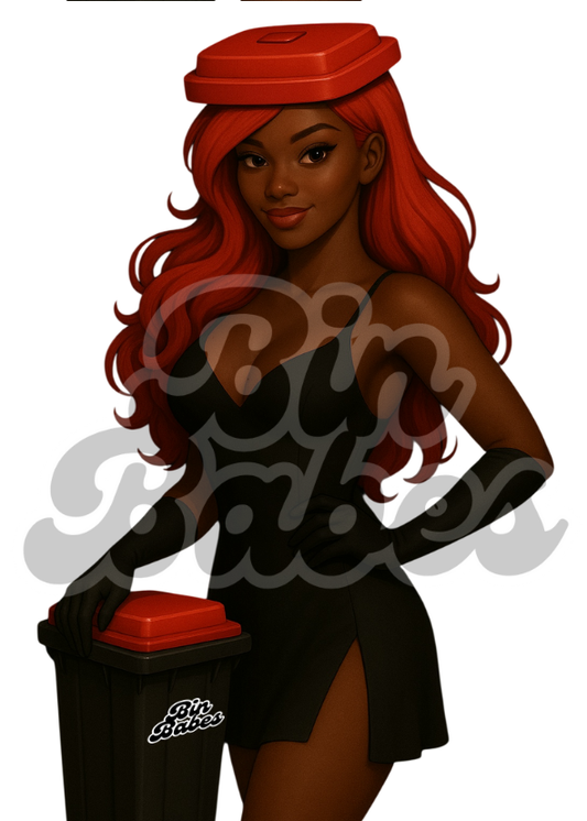 (Style 3) Rubisha - Red Temptress of Trash