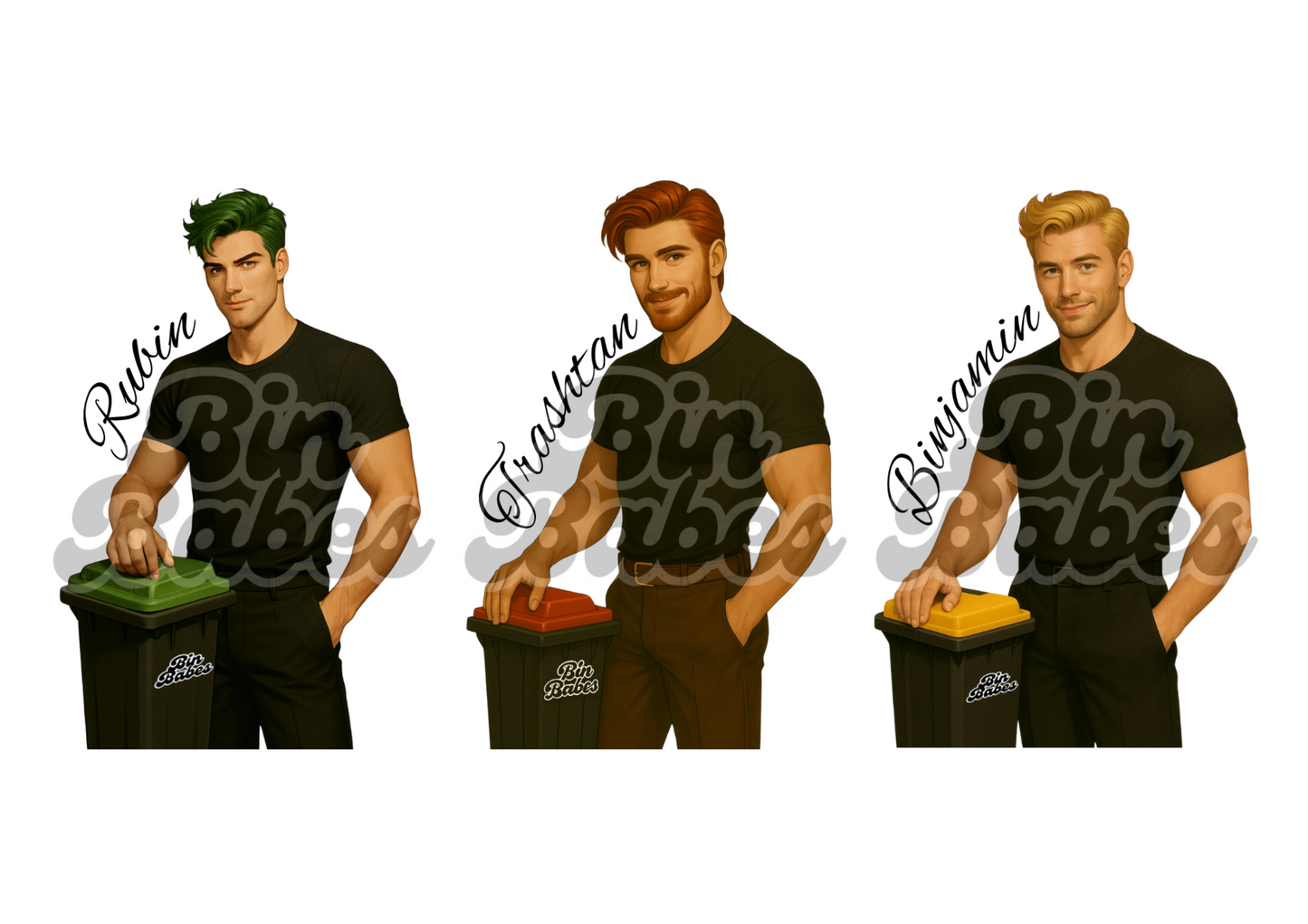 (Style 2) The Curbside Crushes Trio