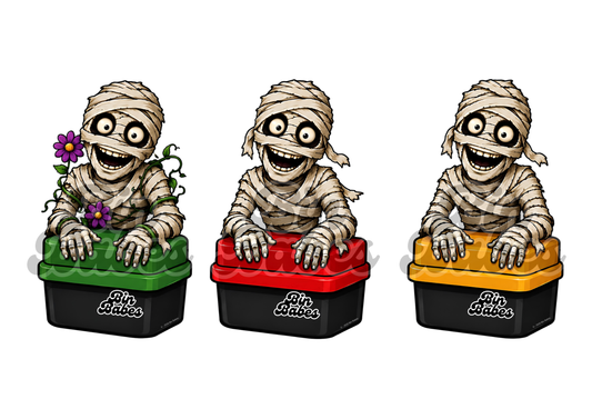 Mummy Bin Sticker