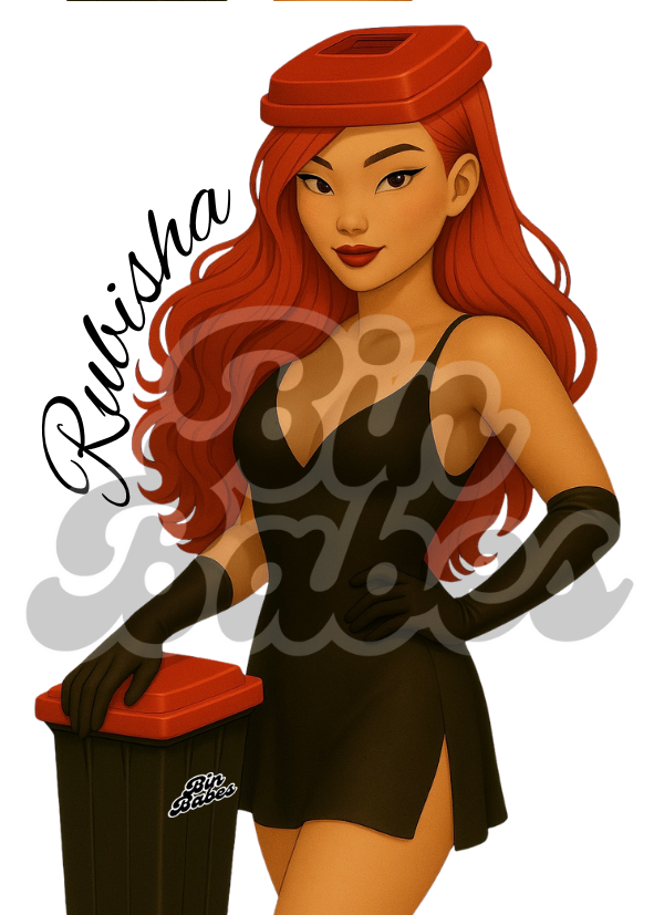 (Style 5) Rubisha - Red Temptress of Trash