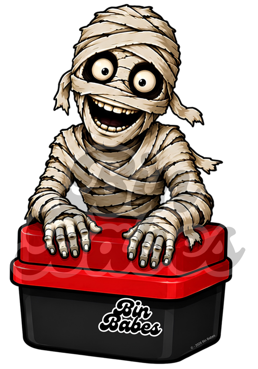 Mummy Bin Sticker