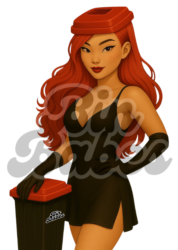 (Style 5) Rubisha - Red Temptress of Trash