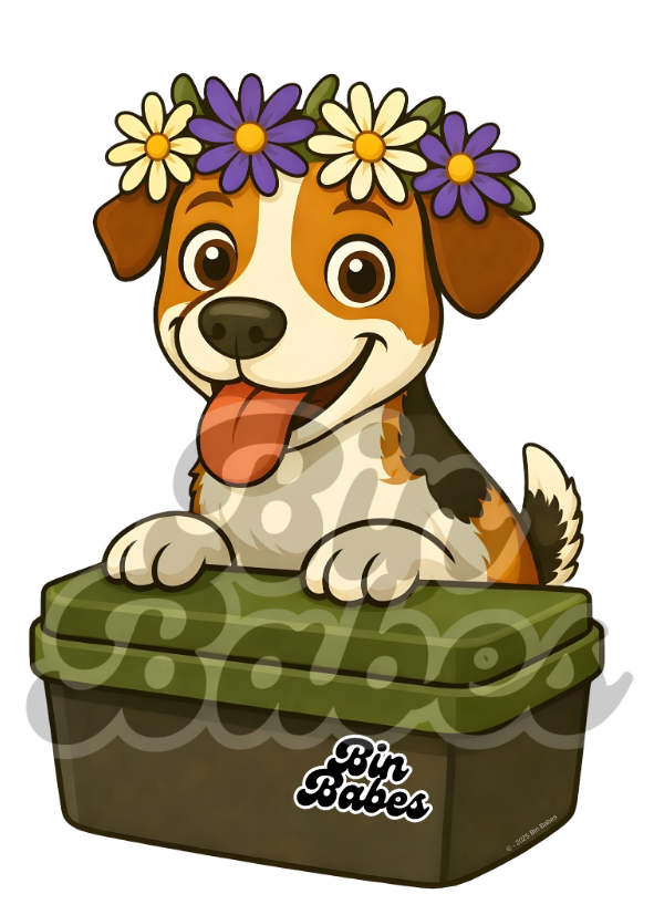 Jack Russell – Green Bin Sticker