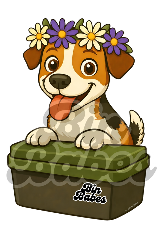 Jack Russell – Green Bin Sticker