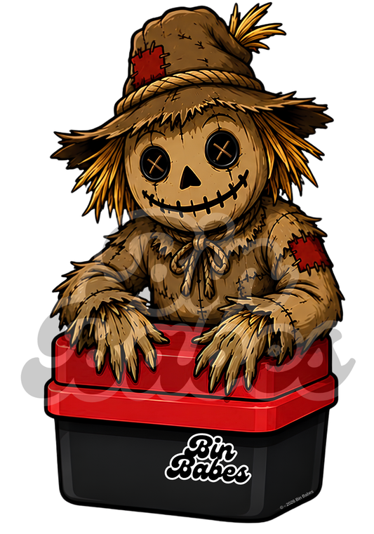 Scarecrow Bin Sticker