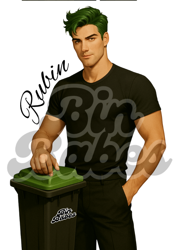 (Style 2) Rubin - Green Guardian of Garbage