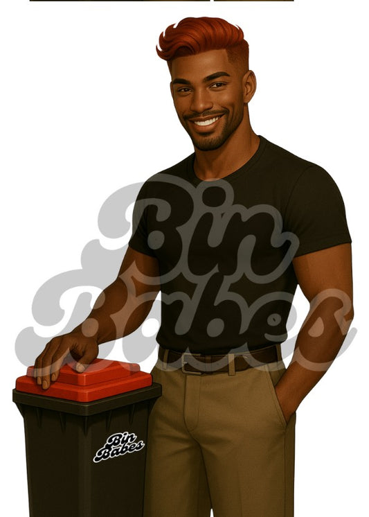 (Style 4) Trashtan - Crimson King of the Curb