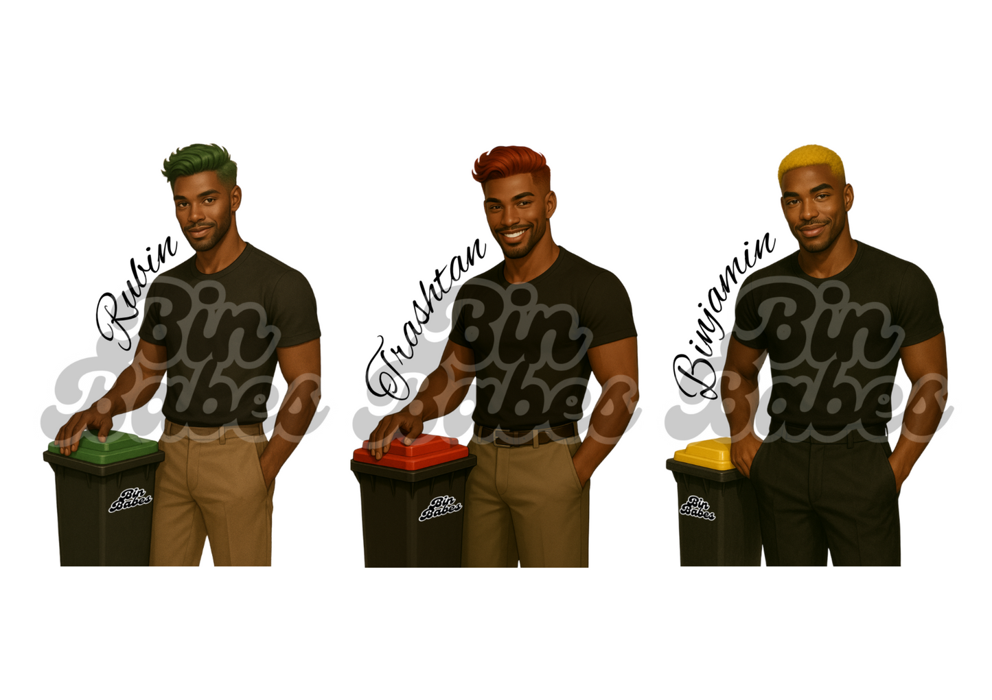 (Style 4) The Curbside Crushes Trio