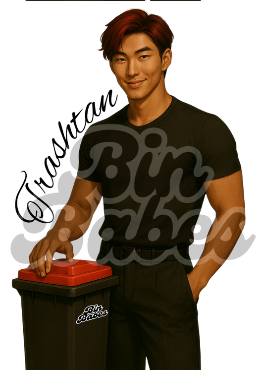 (Style 6) Trashtan - Crimson King of the Curb