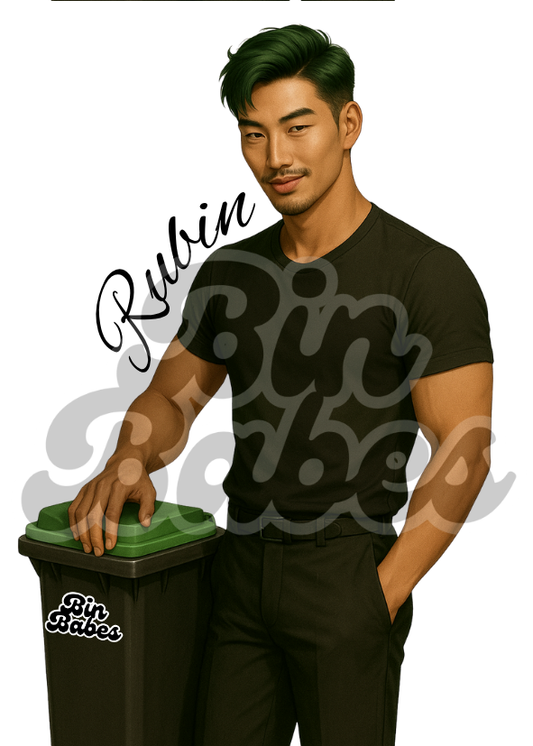 (Style 6) Rubin - Green Guardian of Garbage