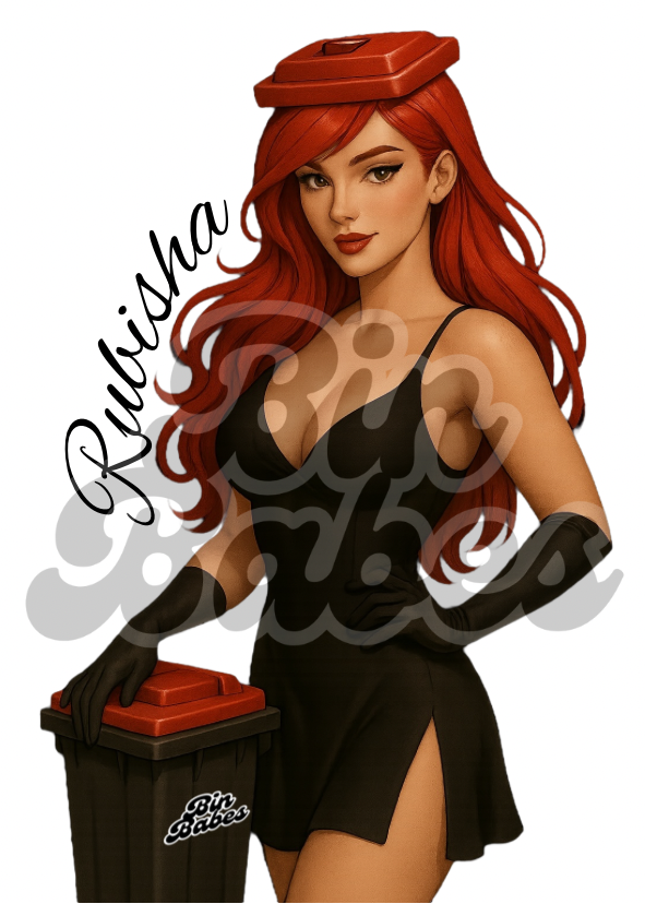 (Style 1) Rubisha - Red Temptress of Trash