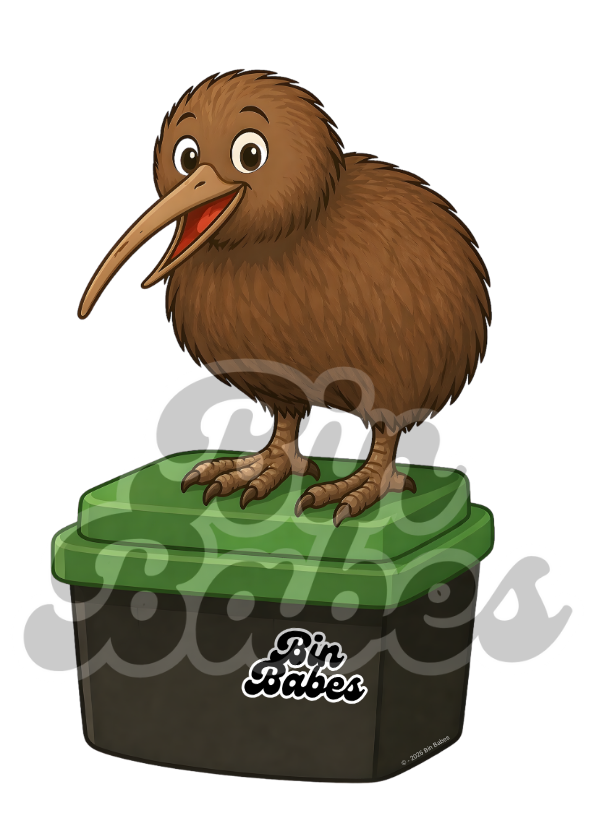 Kiwi– Green Bin Sticker