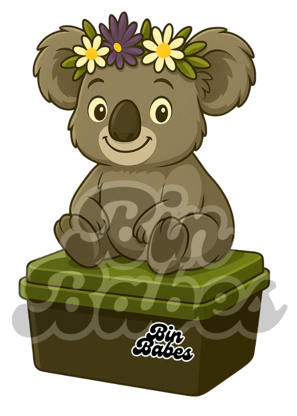 Koala - Green Bin Sticker