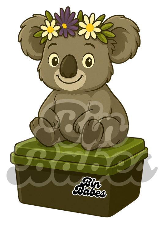 Koala - Green Bin Sticker